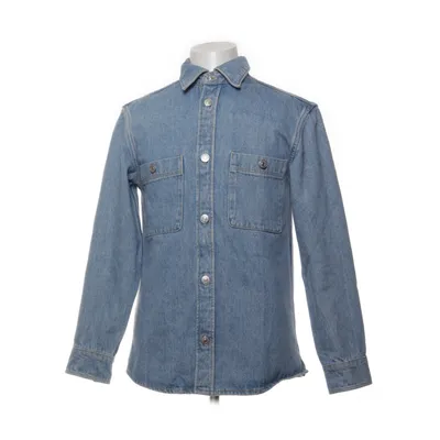 Spijkerjas (Blauw) van Mango Man Gerecycled katoen
