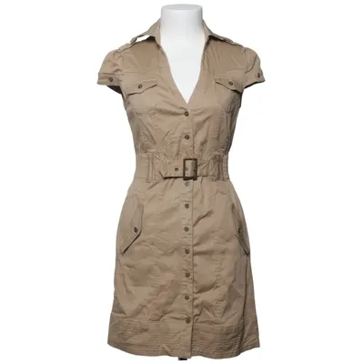 Blousejurk (Beige) van Jane Norman Katoen, Elastaan