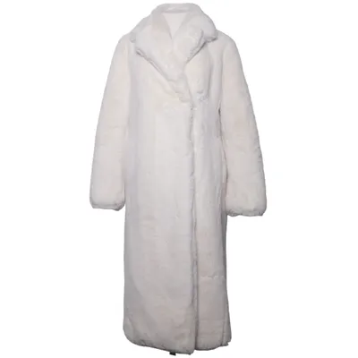 Vinterfrakke (Hvid) fra Hugo Boss Cupro, Polyester