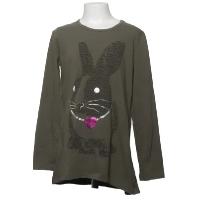 Lange mouwen shirt (Groen) van MyWear Kids Katoen, Elastaan