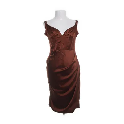 Dress (Brown) from Femme Luxe Polyester, Elastane