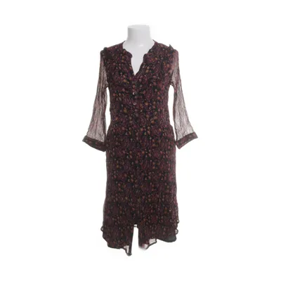 Jurk (Zwart, Meerkleurig) van Maison Hotel Polyamide, Polyester, Viscose