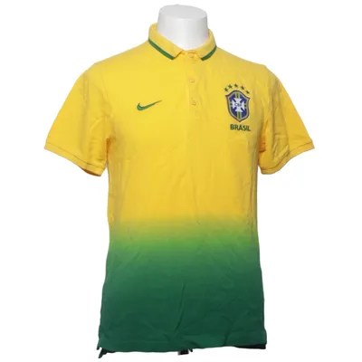 Voetbalshirt (Geel, Groen) van Nike Katoen