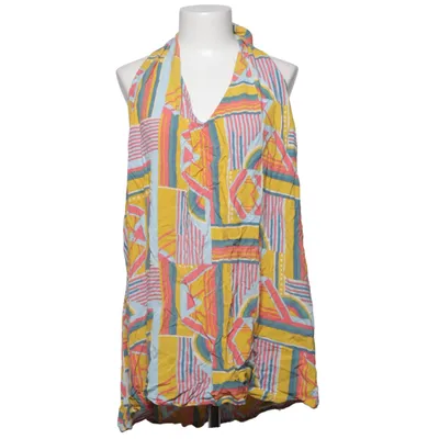 Halter neck top (Yellow, Multicolored) from O'Neill Cotton, Viscose