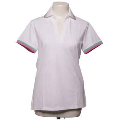 Polotrøje (Hvid) fra RLX Ralph Lauren Elastan, Polyester