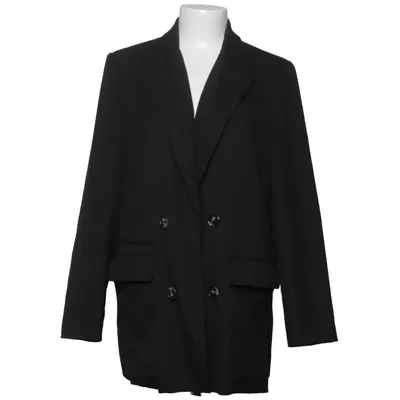 Blazer (Black) from Reserved Polyester, Viscose