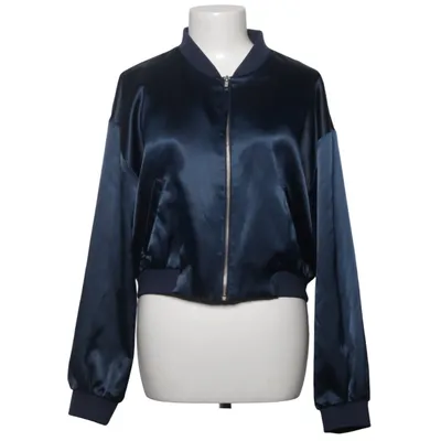 Blouson (Bleu) de Monki Élasthane, Polyester