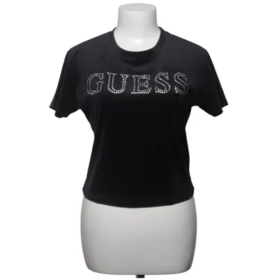 T-shirt (Zwart) van Guess Elastaan, Polyester