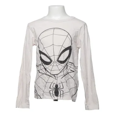 Langarmshirt (Weiß, Mehrfarbig) von H&M Baumwolle, Elasthan