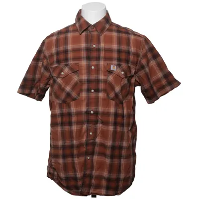 Short sleeve shirt (Brown, Black) from Carhartt Cotton, Elastane