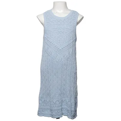 Jurk (Blauw) van Zara Katoen, Linnen