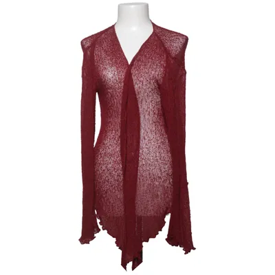 Cardigan (Rood) van Ulla Jacobsson Kläder Viscose