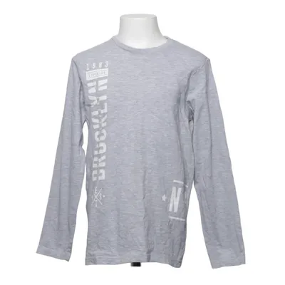 Långärmad t-shirt (Grå) från Pepco Bomull, Viskos