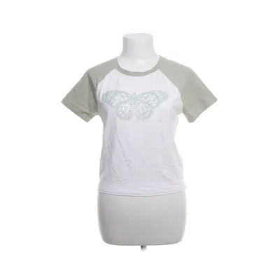 T-shirt (Vit, Grön) från Hollister California Bomull, Elastan