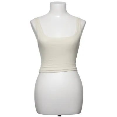 Crop top (Beige) from Skims Cotton, Elastane