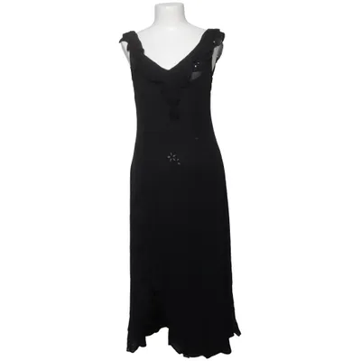 Långklänning (Embroidery Anglaise) från Press & Bastyan Polyester, Silke