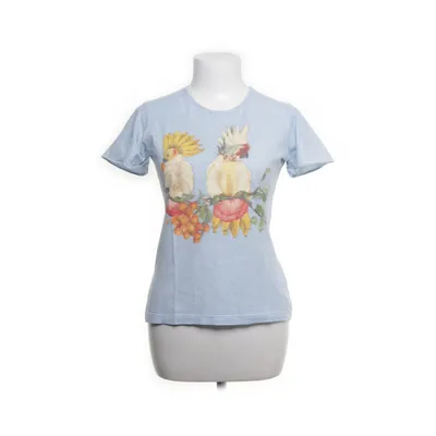 T-shirt (Blue, Multicolored) from Lena Hoschek Cotton