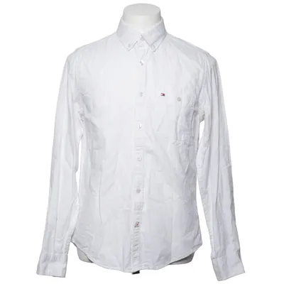 Buttondownskjorte (Hvid) fra Tommy Hilfiger Bomuld