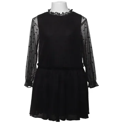 Kjole (Sort) fra Mango Kids Polyester, Viscose