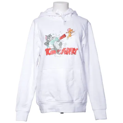 Sweat à capuche (Blanc) de JHK Coton, Polyester