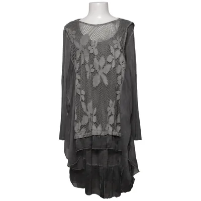 Dress (Gray) from Elitzia Cotton, Elastane
