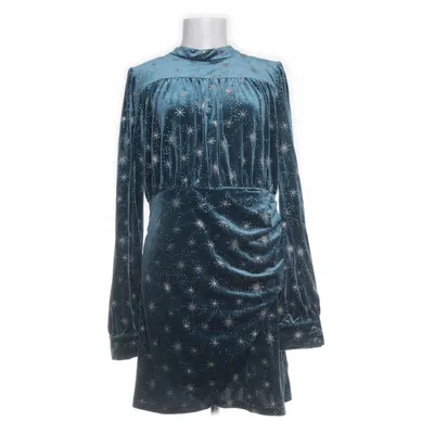 Cocktail dress (Blue, Silver) from Cider Polyester, Elastane