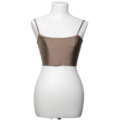 Crop top (Brown) from Aim'n Elastane, Polyamide