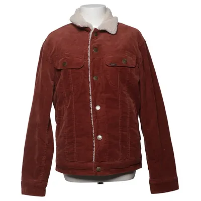 Foret Jeansjakke (Brun) fra Lee Polyester