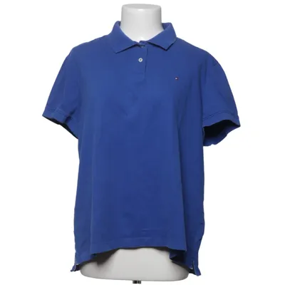 Pikétröja (Blå) från Tommy Hilfiger Bomull, Elastan