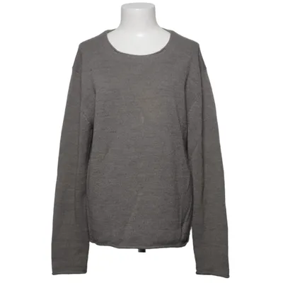 Pull-over (Gris) de Solo Acrylique, Laine de mouton