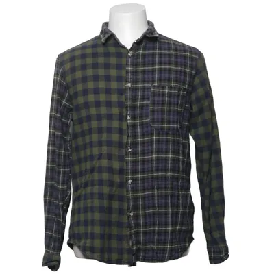 Chemise en flanelle (Bleu, Vert) de Cedar Wood State Coton