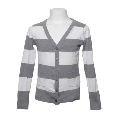 Cardigan (Grijs, Wit) van Iyshi Elastaan, Wol