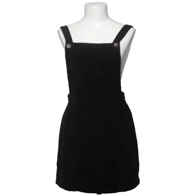 Latzkleid (Schwarz) von Topshop Petite Baumwolle