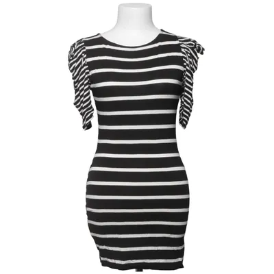 Jurk (Zwart, Wit) van Miss Ewing Elastaan, Viscose