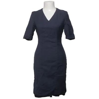 Robe (Bleu) de Hugo Boss Coton, Cupro, Élasthane, Polyester, Viscose, Laine