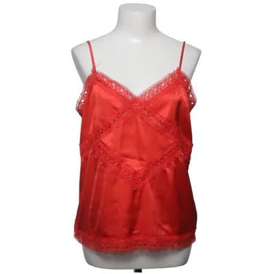 Pyjamaoberteil (Rot) von Mystery Jane Elasthan, Polyester