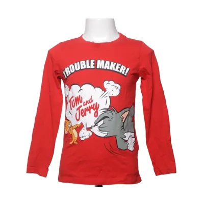Long sleeve T-shirt (Red) from Tom and Jerry Cotton