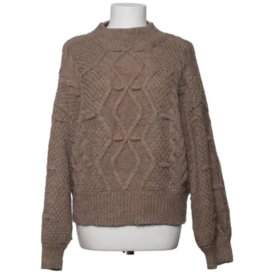 Sweater (Beige) fra Object Akryl, Genanvendt polyester, Uld