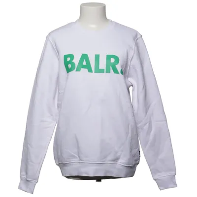 Sweatshirt (Hvid) fra Balr. Økologisk bomuld, Polyester