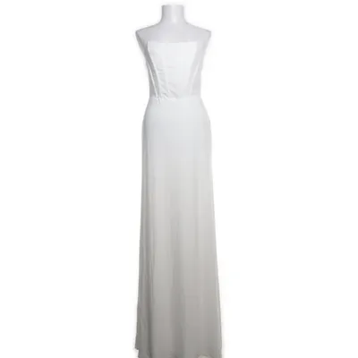 Evening gown (White) from TFNC London Elastane, Polyester