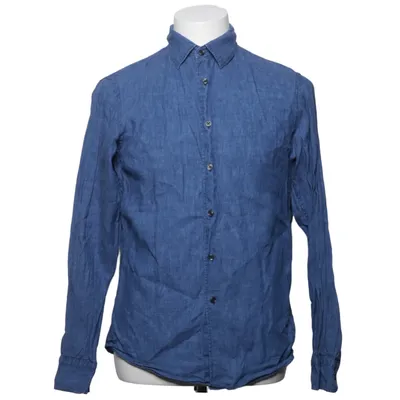Chemise (Bleu) de Uniqlo Lin