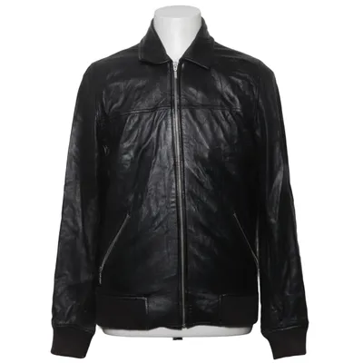 Läderjacka (Svart) från Vailent Skinn, Polyester