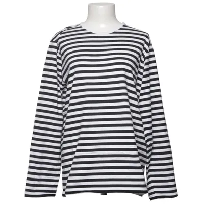 Langarmshirt (Schwarz, Weiß) von Marimekko Baumwolle