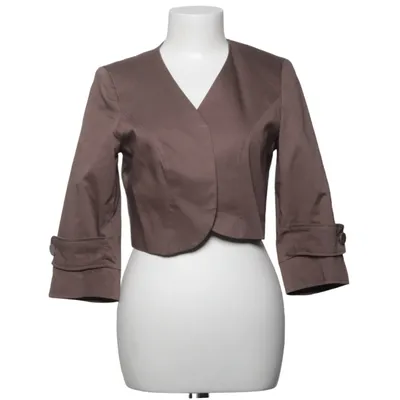 Blazer (Beige) fra Bonprix Bomuld, Elastan
