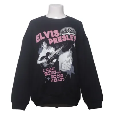 Sweatshirt (Sort) fra Divided by H&M Bomuld, Polyester