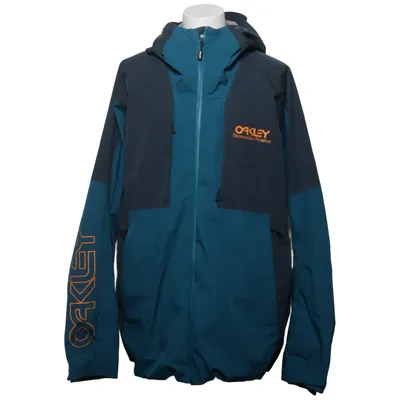 Manteau de ski (Bleu, Gris) de Oakley Élasthane, Polyamide, Polyester
