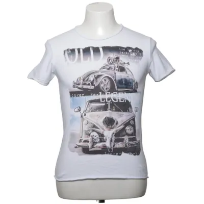T-shirt (Blanc, Multicolore) de Made in italy Coton