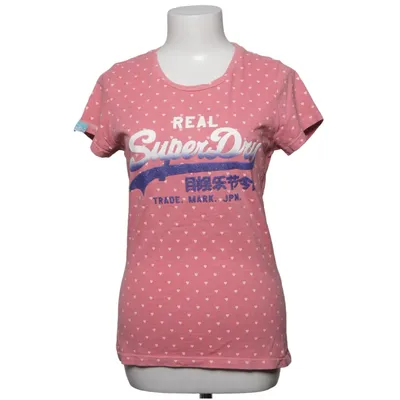 T-shirt (Rosa) från Superdry Vintage Bomull, Polyester