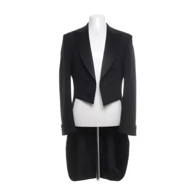 Tailcoat jacket (Black) from Royal Black Polyester, Wool
