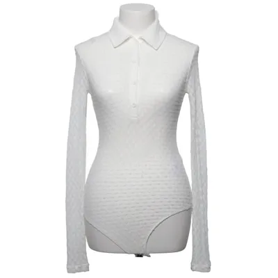 Body (Blanc) de adL Coton, Élasthane
